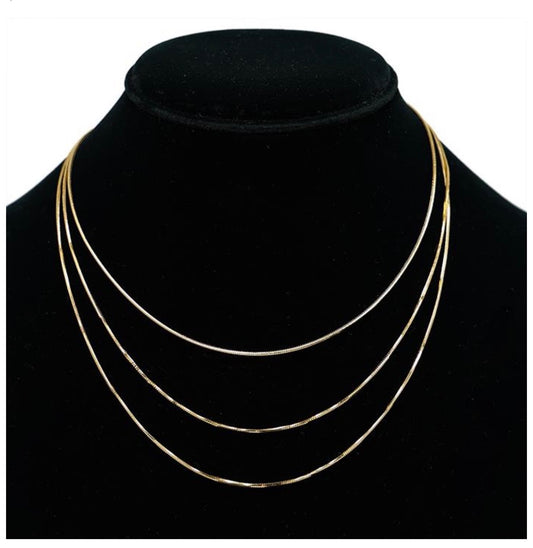 3 stack necklace