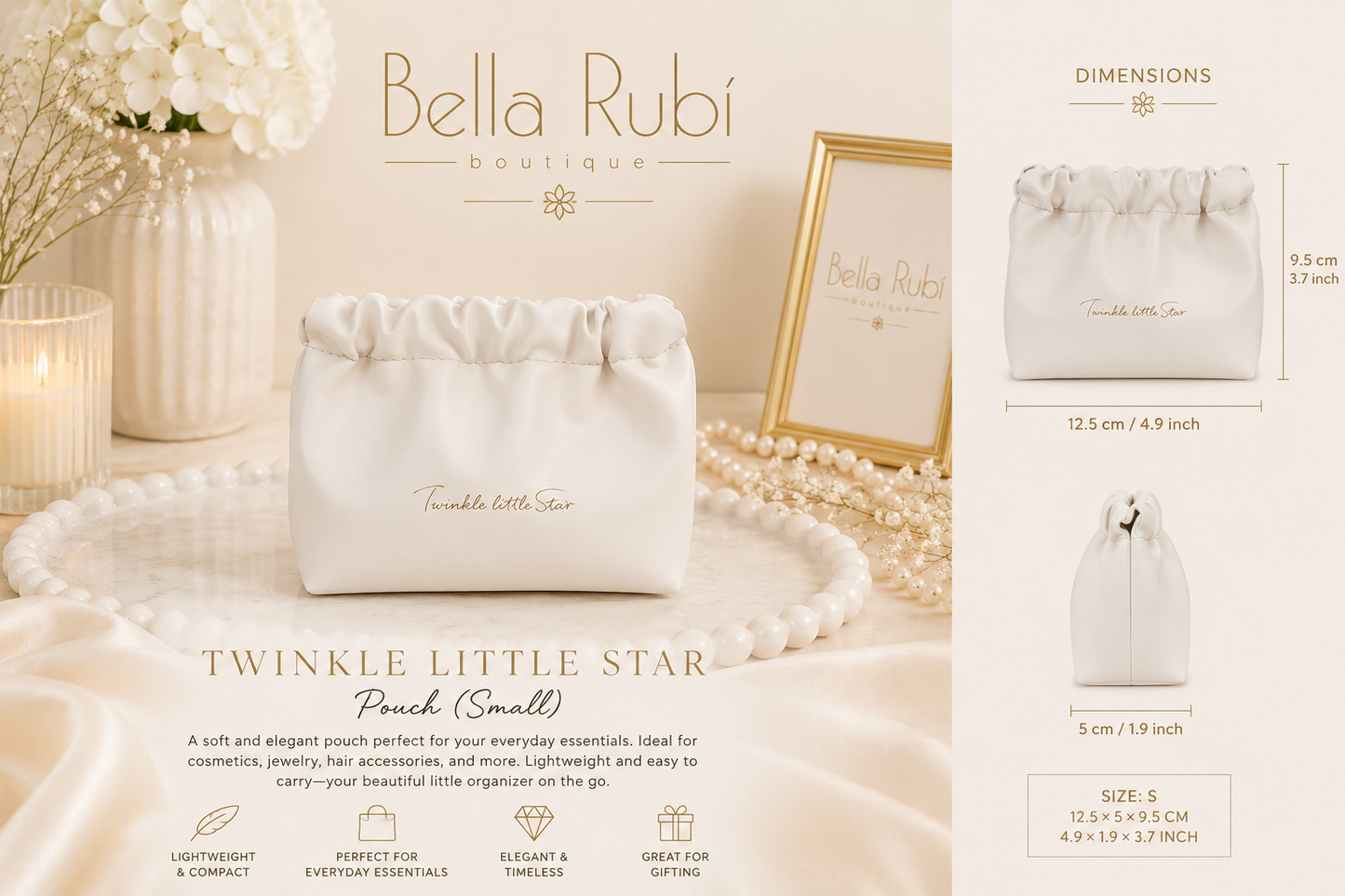 Twinkle Little Star Pouch Bag