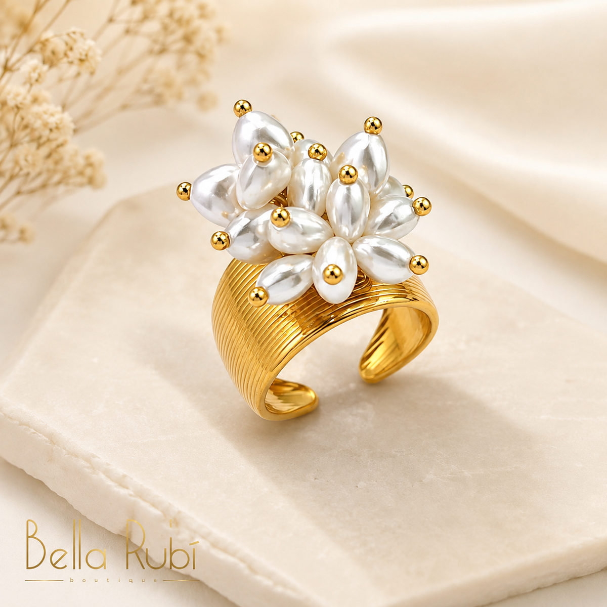 Pearl Bouquet Ring