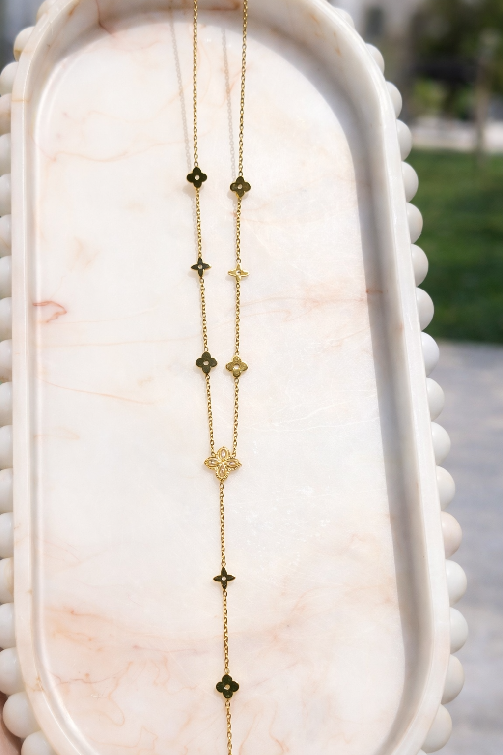 Golden Blossom Necklace