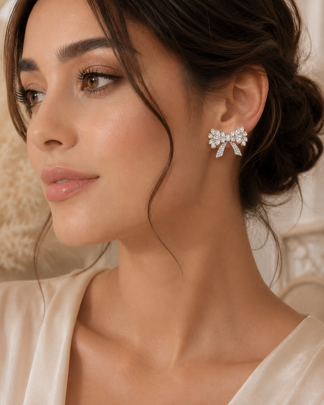 Bling coquette earrings