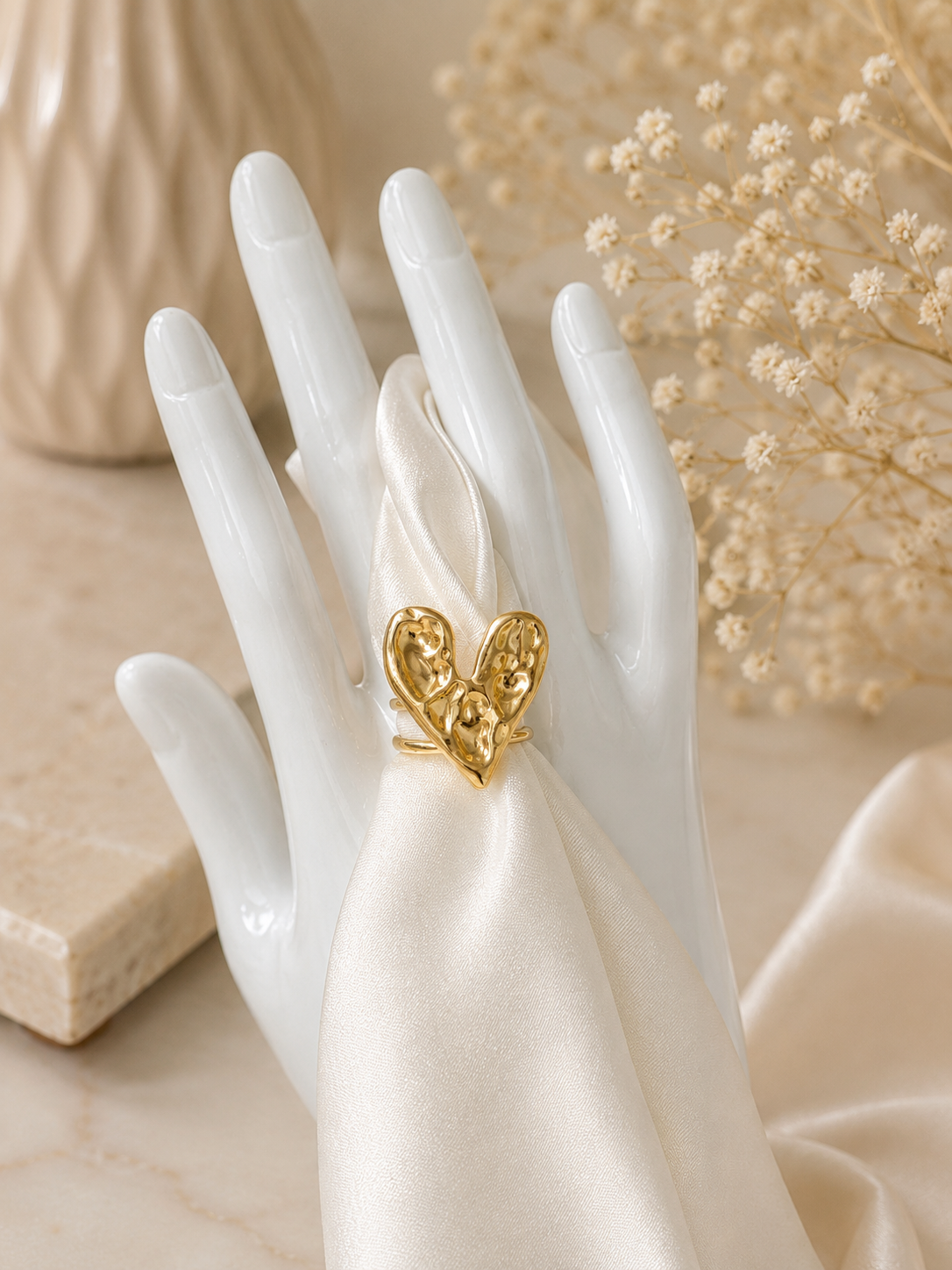 Valerie Heart Ring