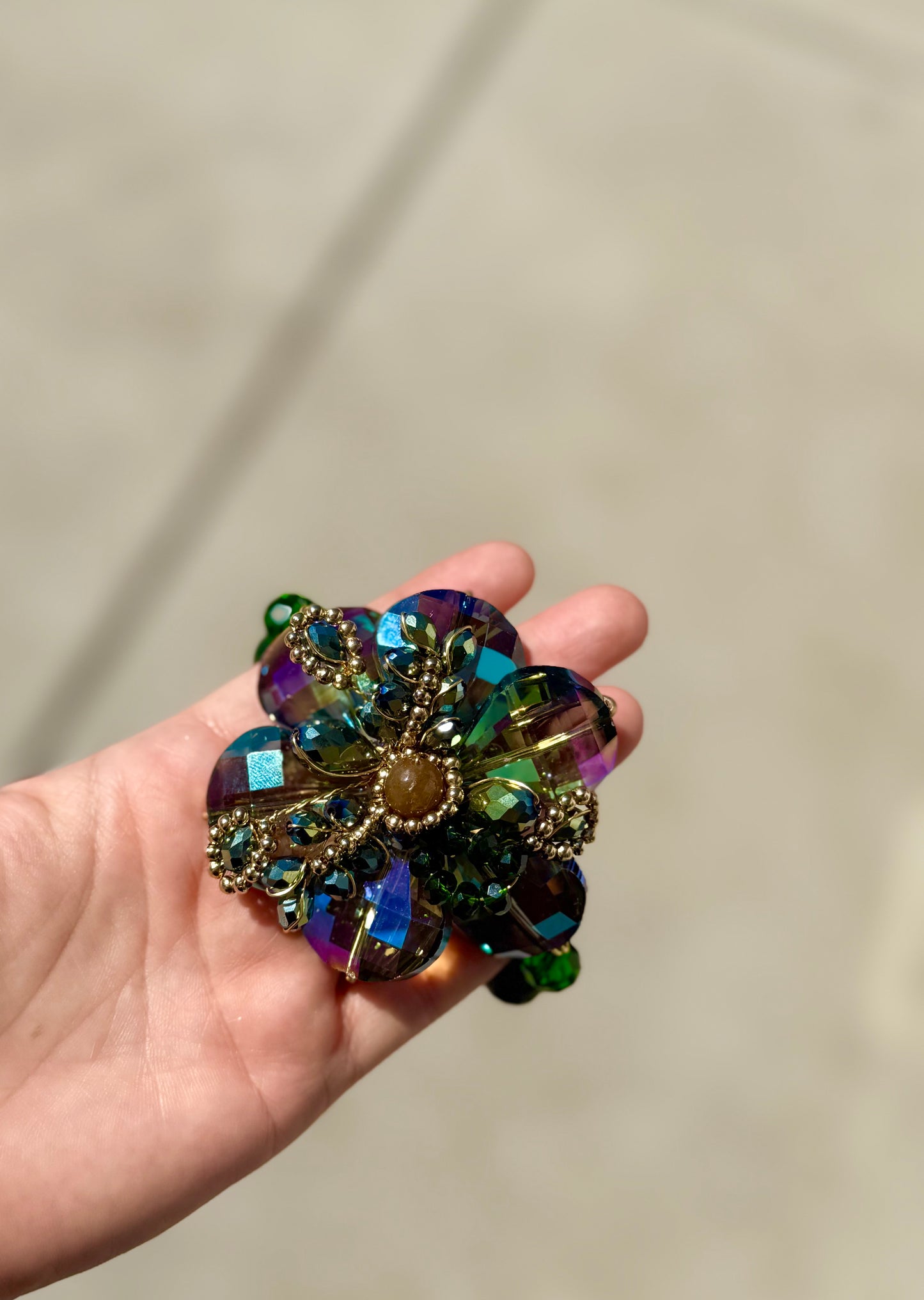 Brazalete Sol Esmeralda