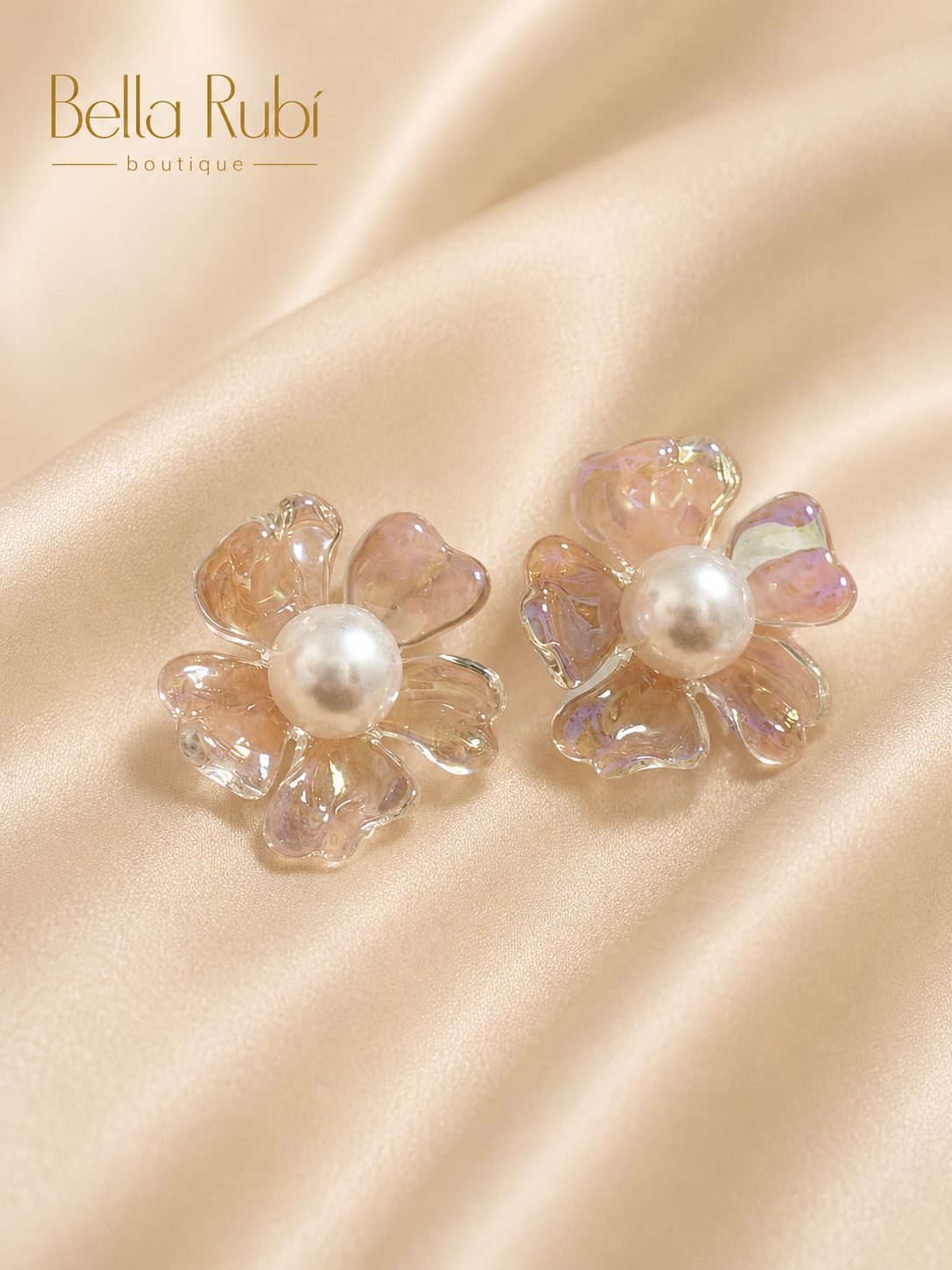 Iridescent Bloom Earrings