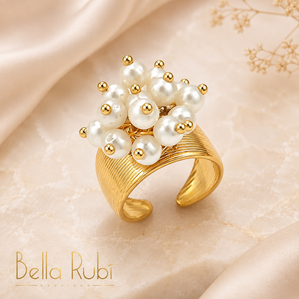 Pearl Bouquet Ring