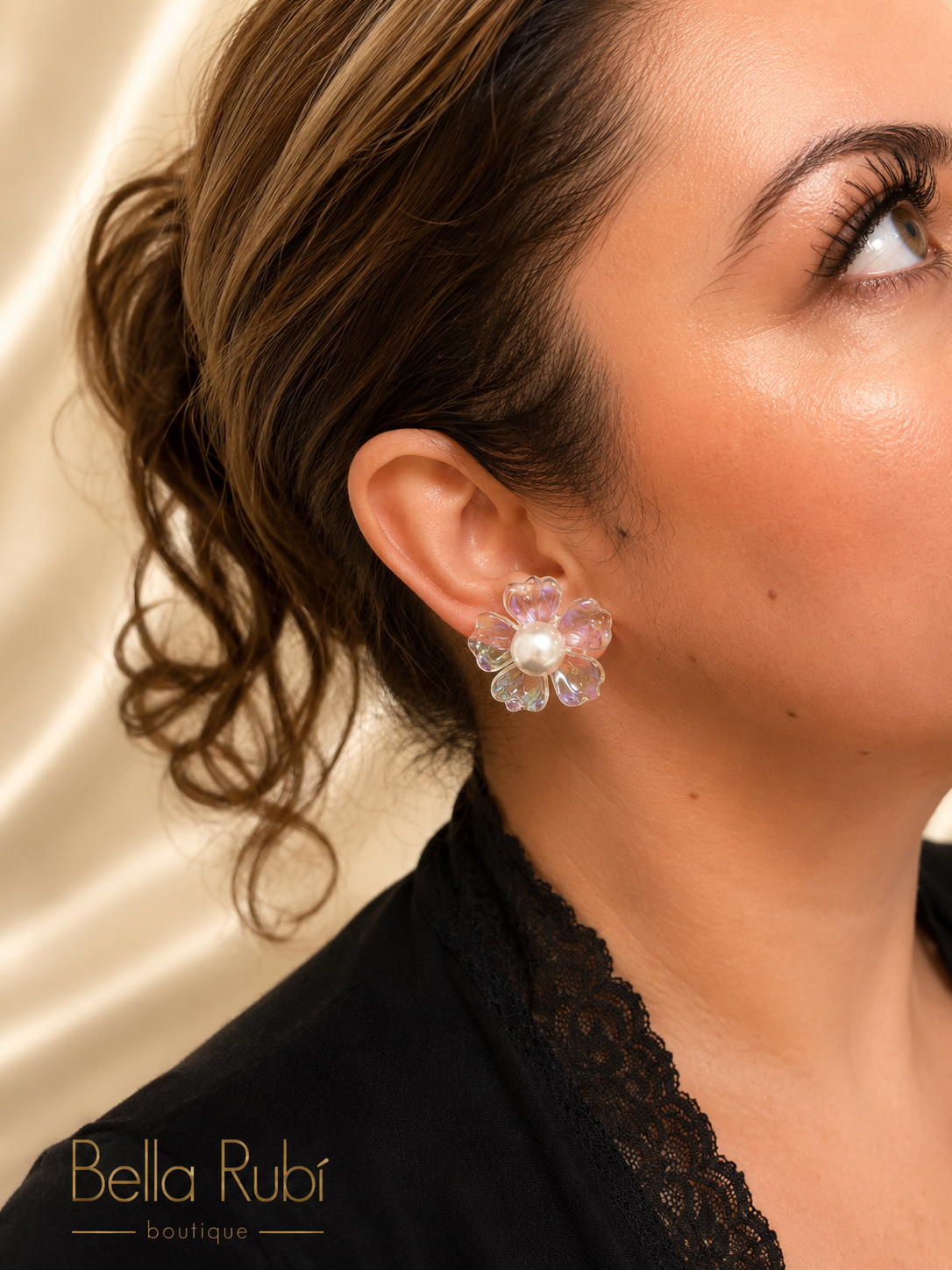 Iridescent Bloom Earrings