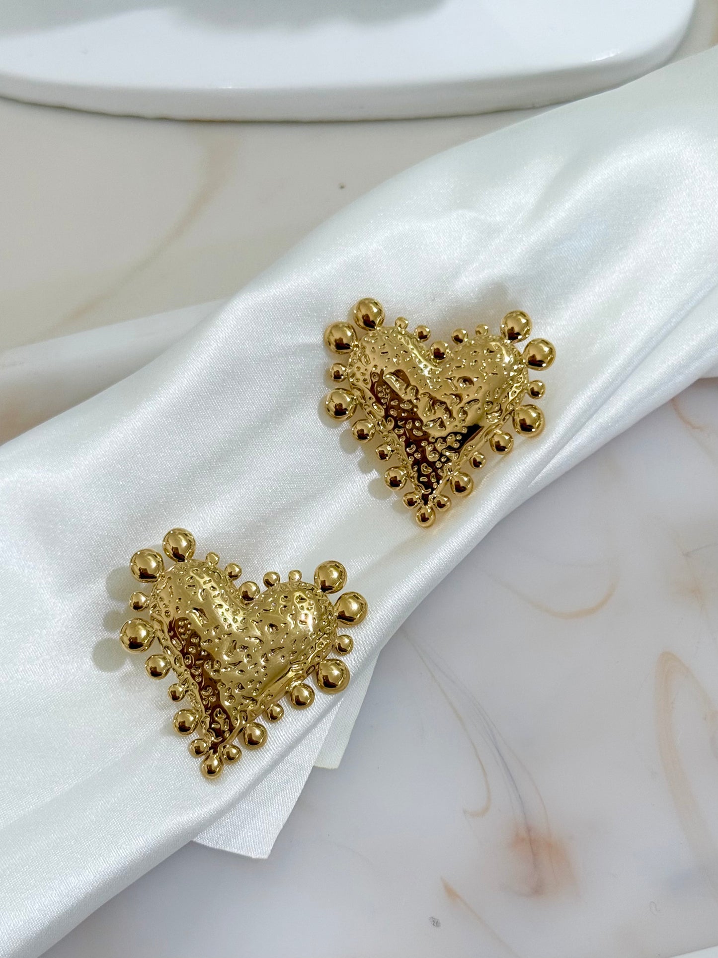 Lucy Heart Earrings
