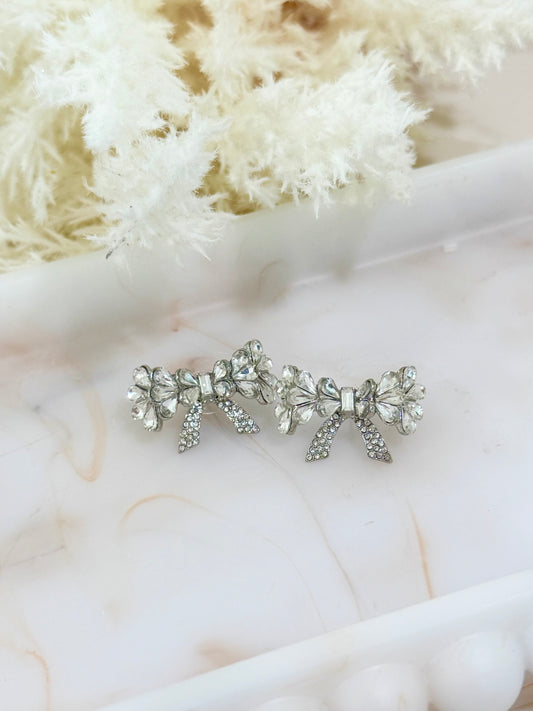 Bling coquette earrings