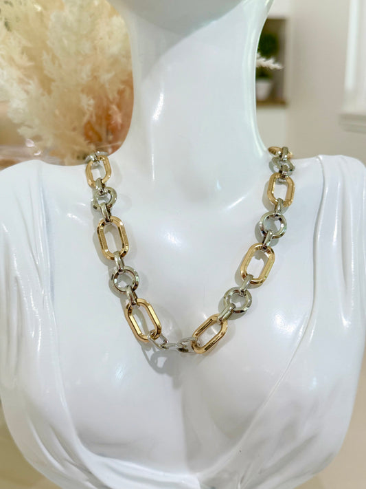 Two Tone Necklace chain