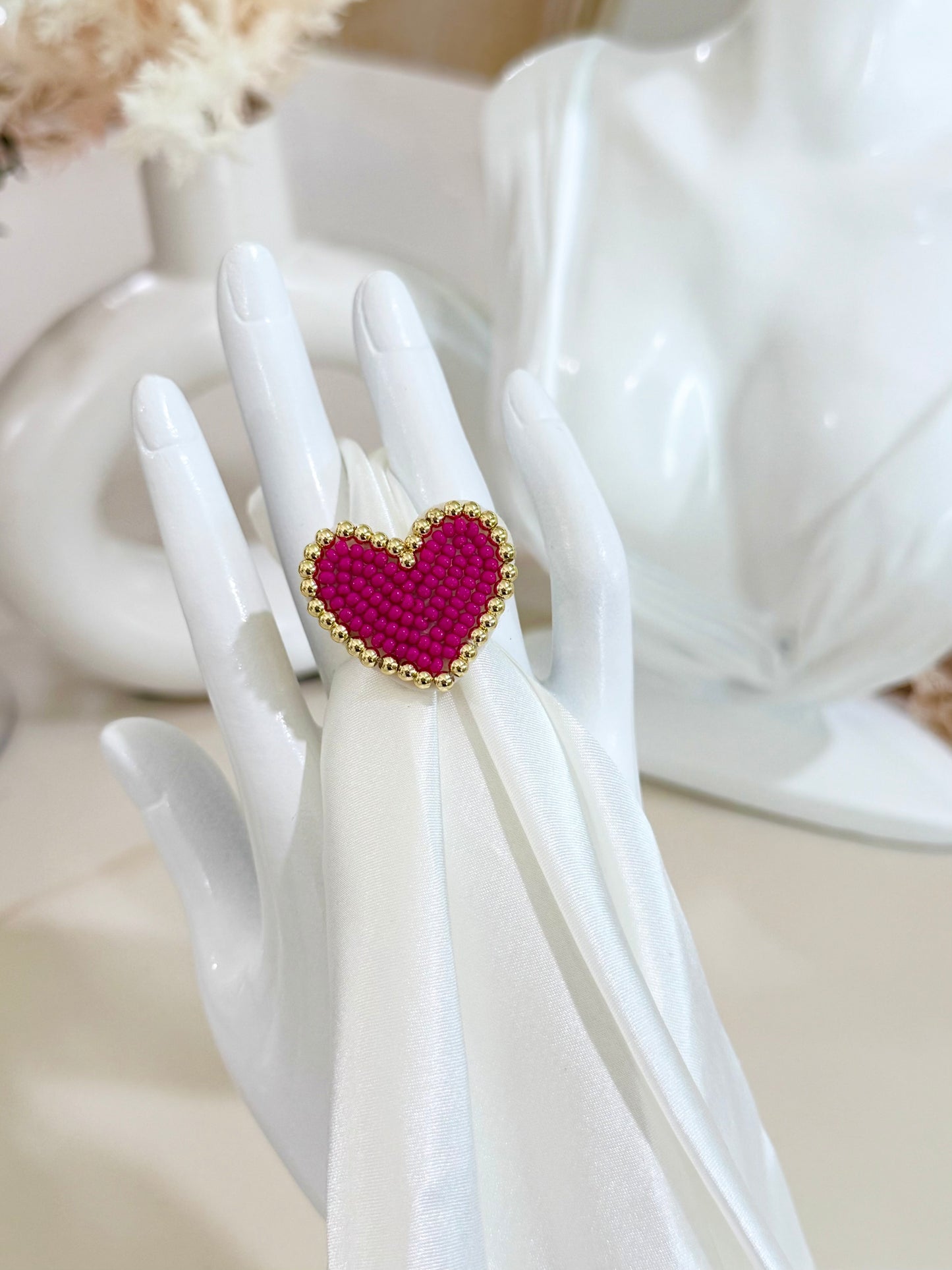 Beaded Sweet Ring