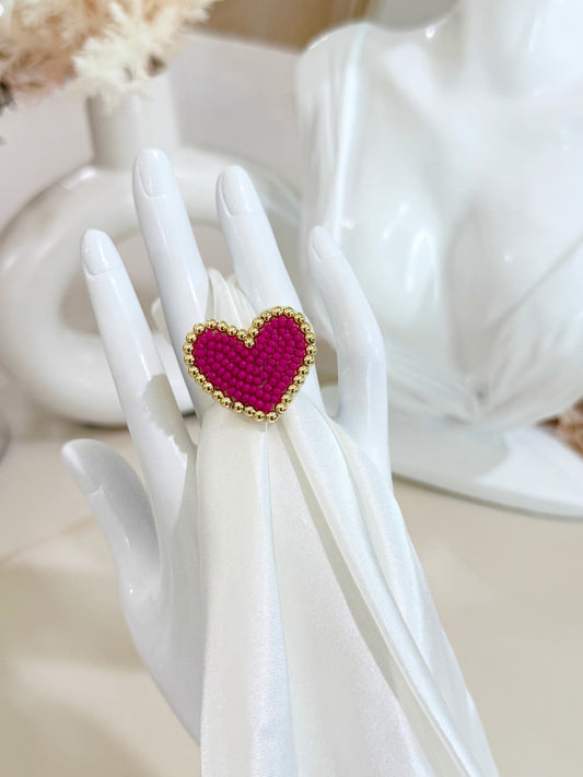 Beaded Sweet Ring