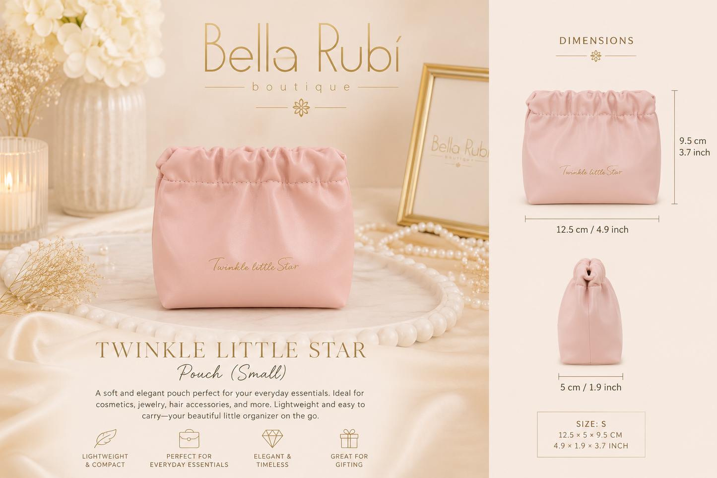 Twinkle Little Star Pouch Bag