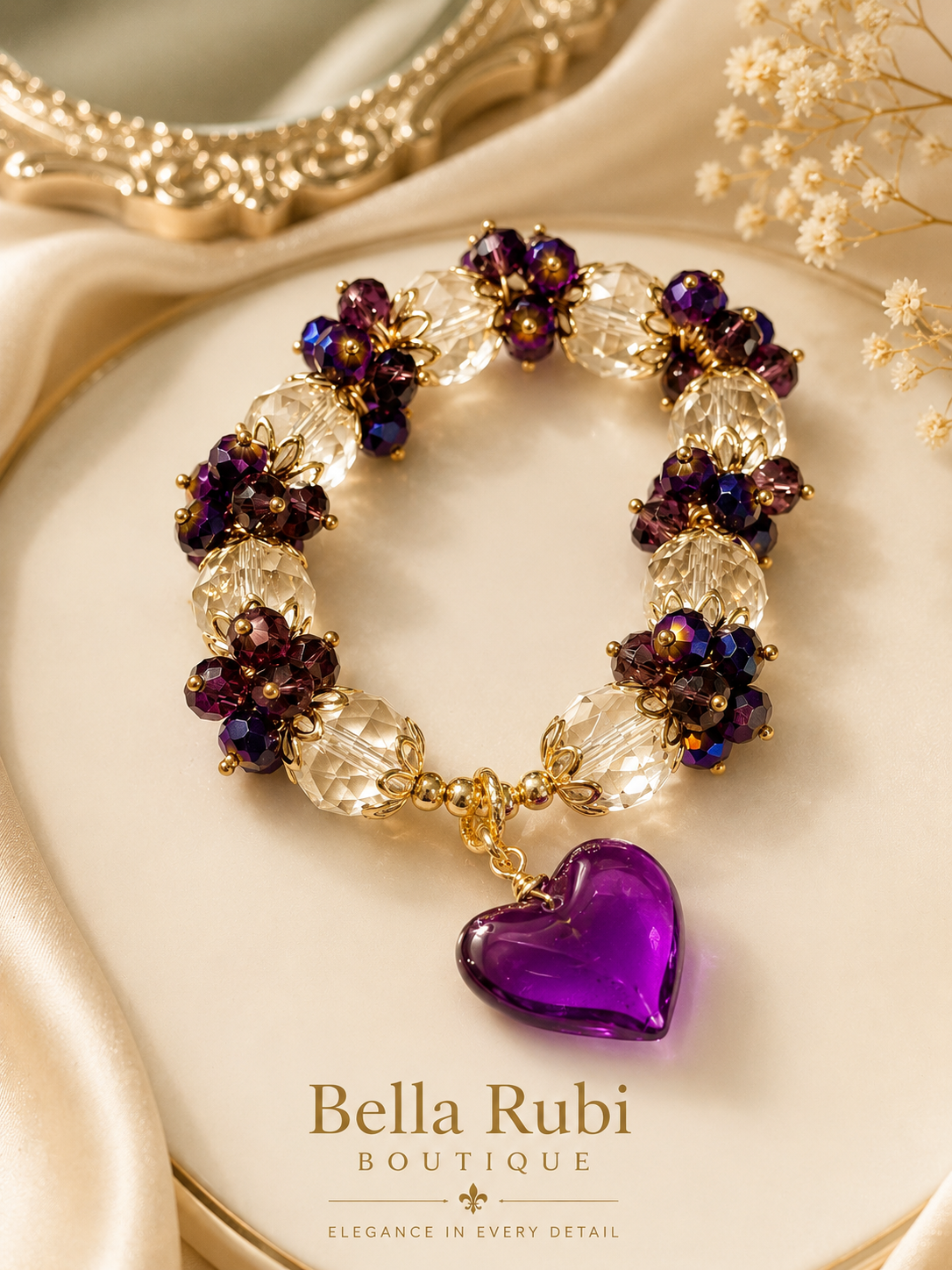 Purple plum Bracelet
