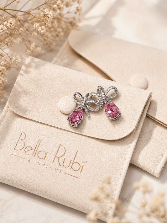Eli Dangling Bow Earrings