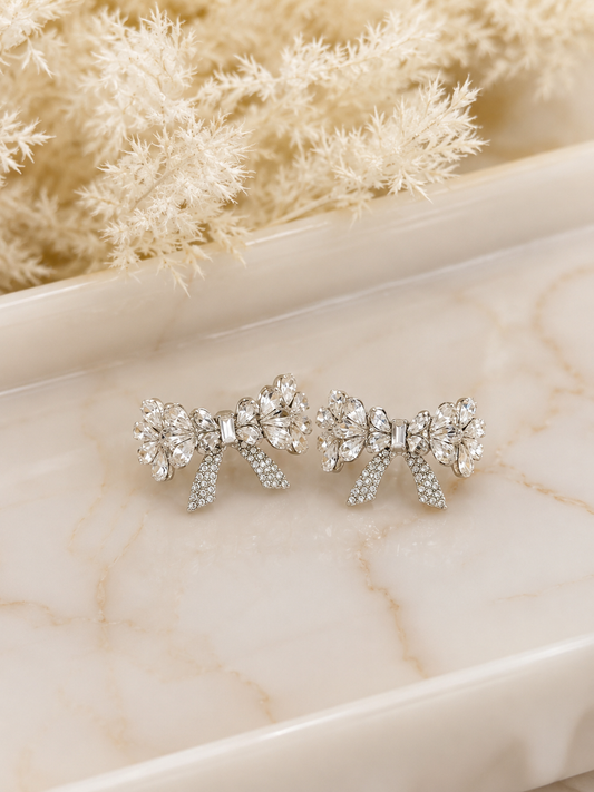 Bling coquette earrings