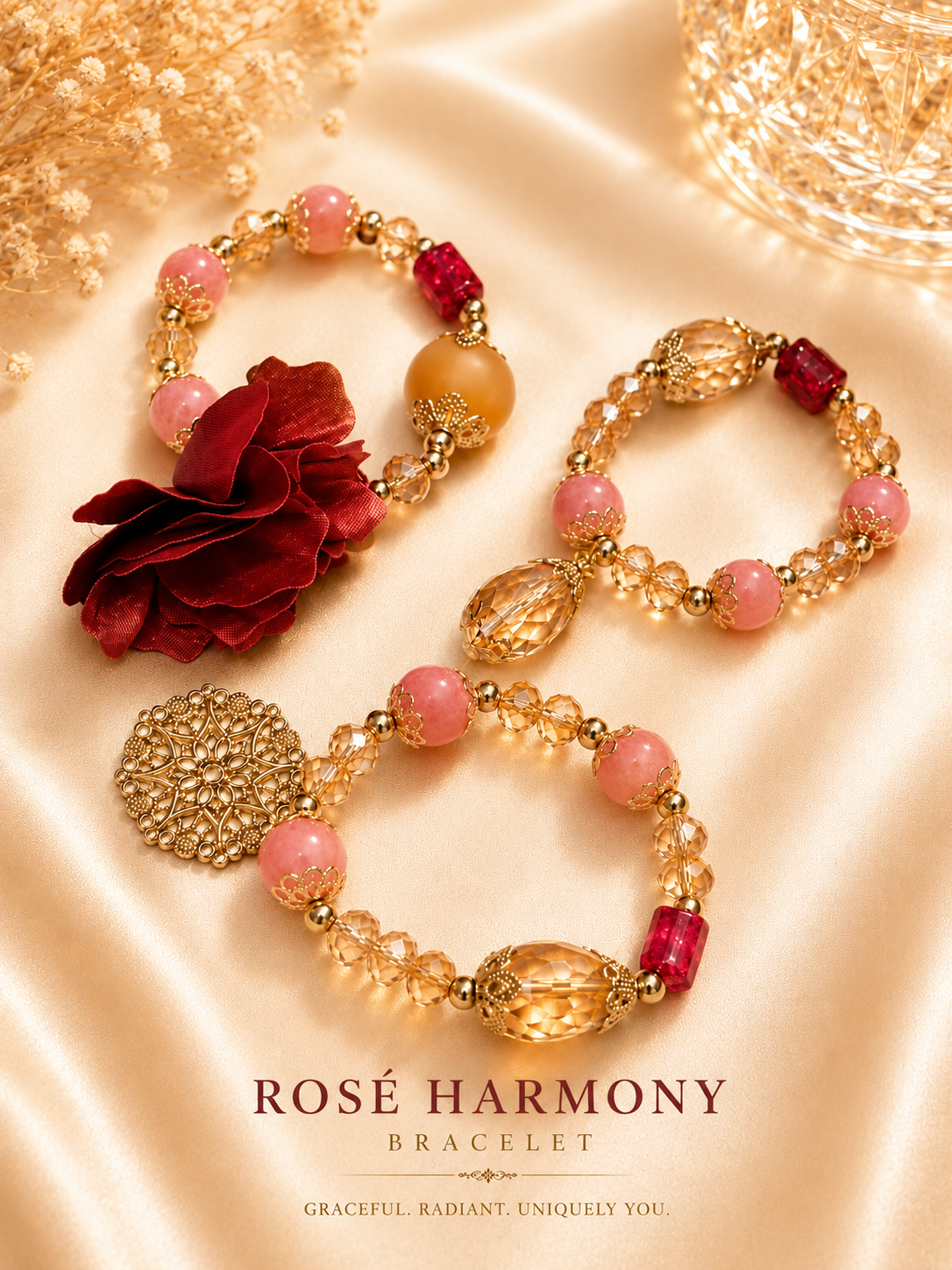 Rosé Harmony Bracelet