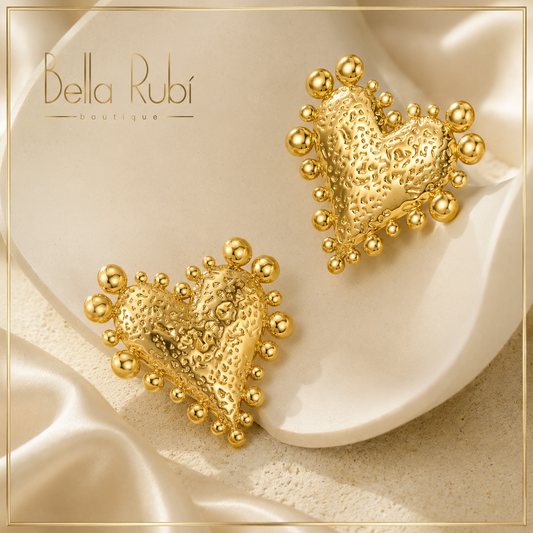 Lucy Heart Earrings
