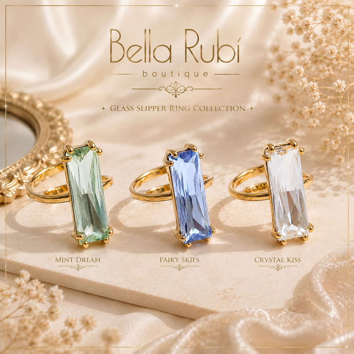 Glass Slipper Ring