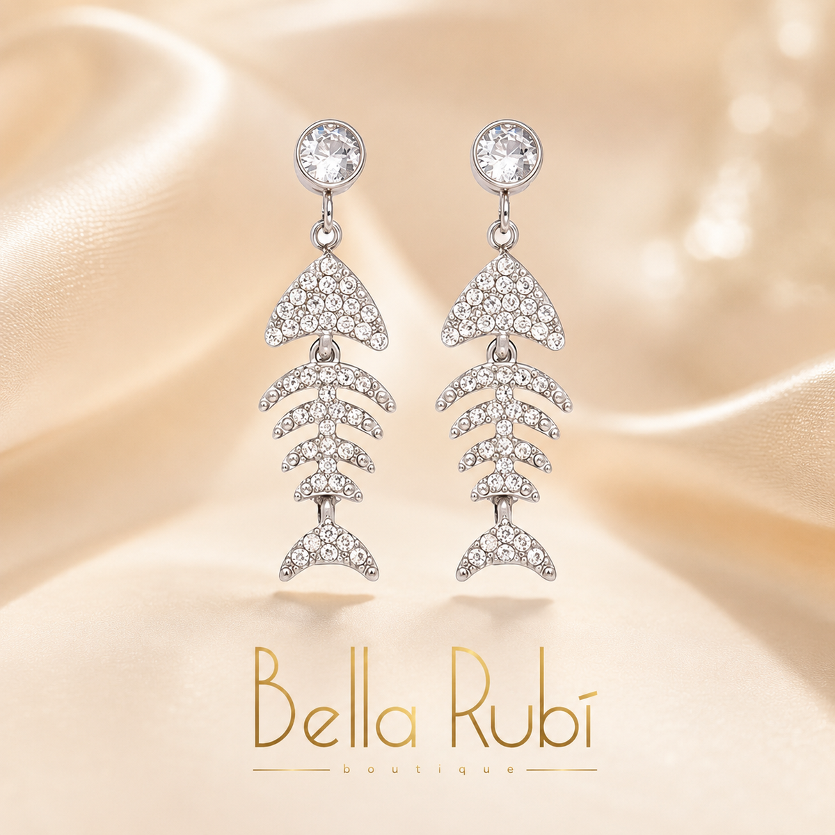Lucky Fishbone Earrings