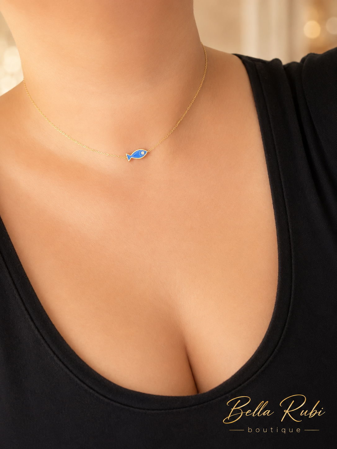 Bluefin Necklace