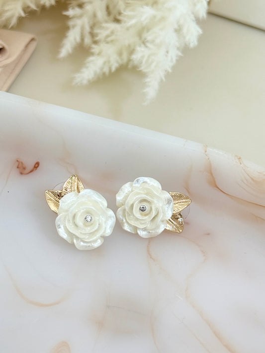 Flower Bloom Stud Earrings