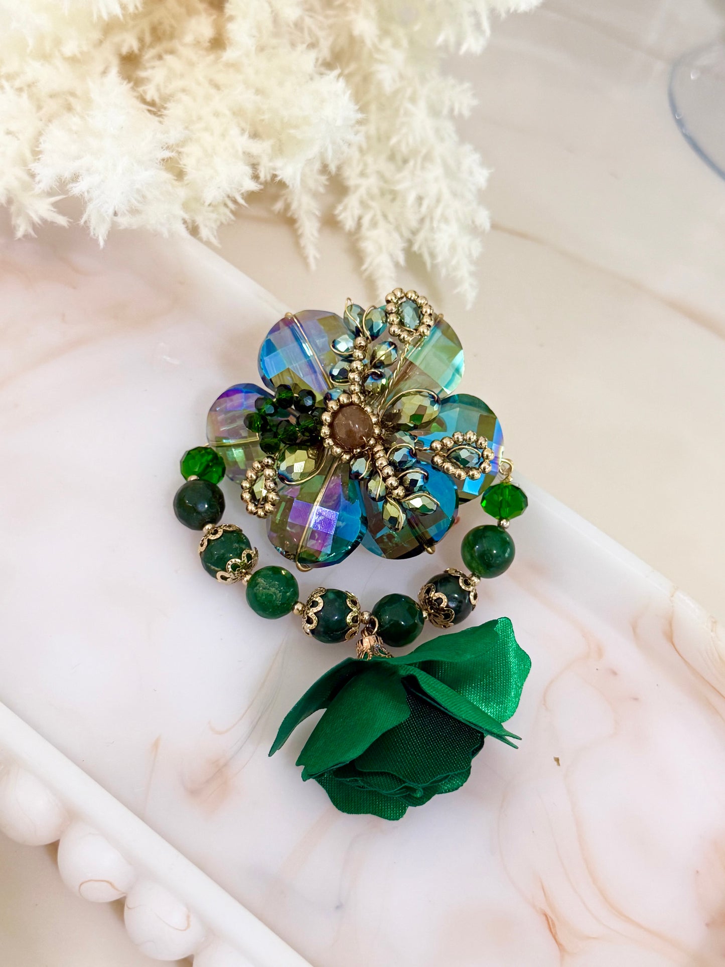 Brazalete Sol Esmeralda