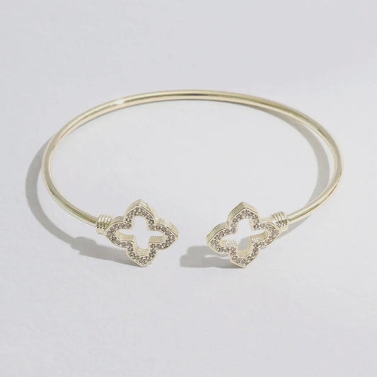 Double Clover bangle