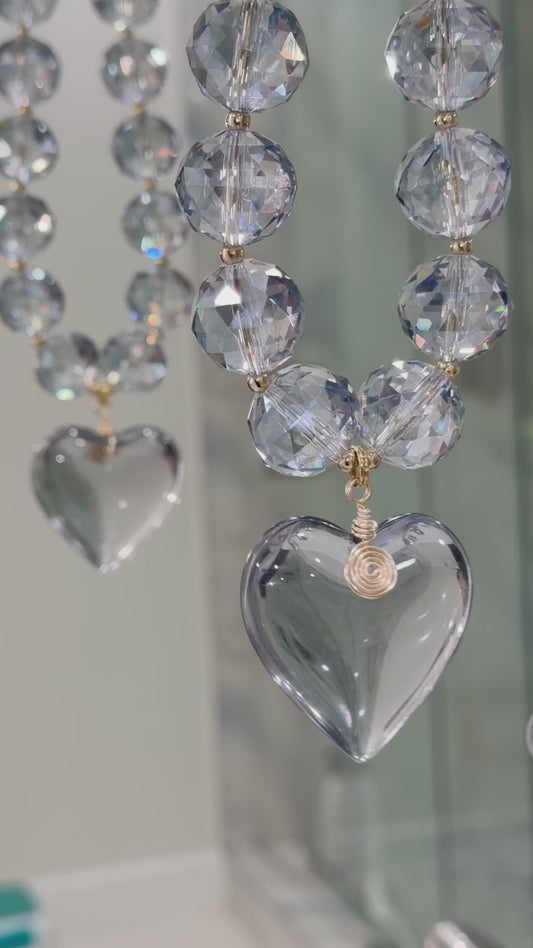 Crystal veil Necklace